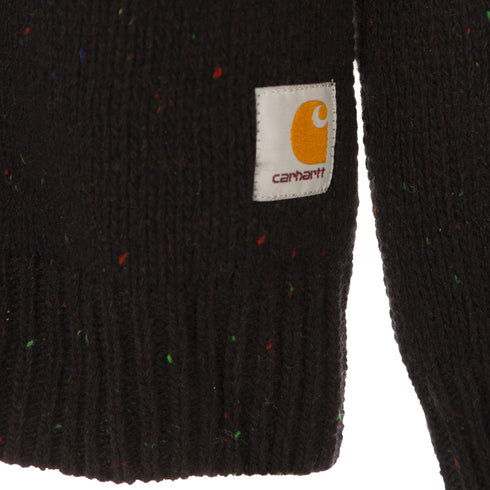 Carhartt WIP Anglistic Sweater Speckled Black I010977_0JE_XX Degli Uberti